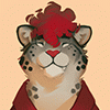 red_snow_leopard